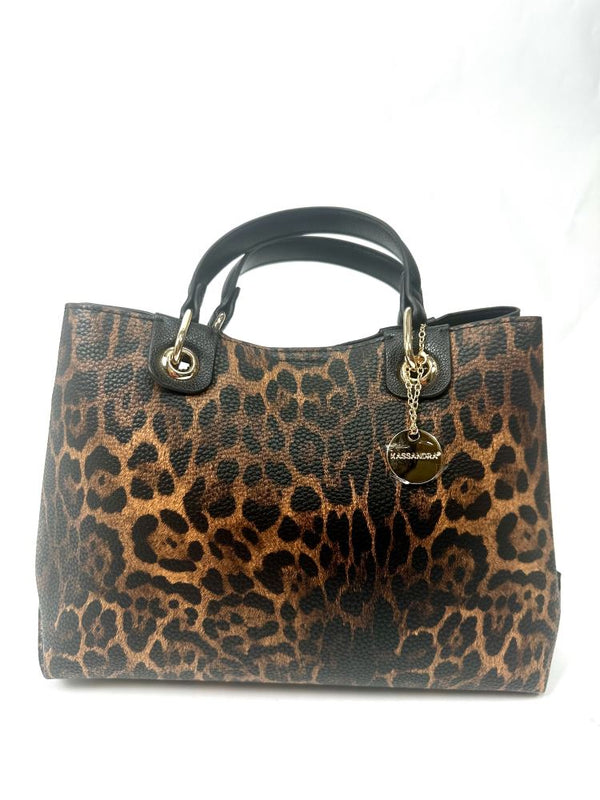 BORSA 097 IRIS - LEOPARDATO