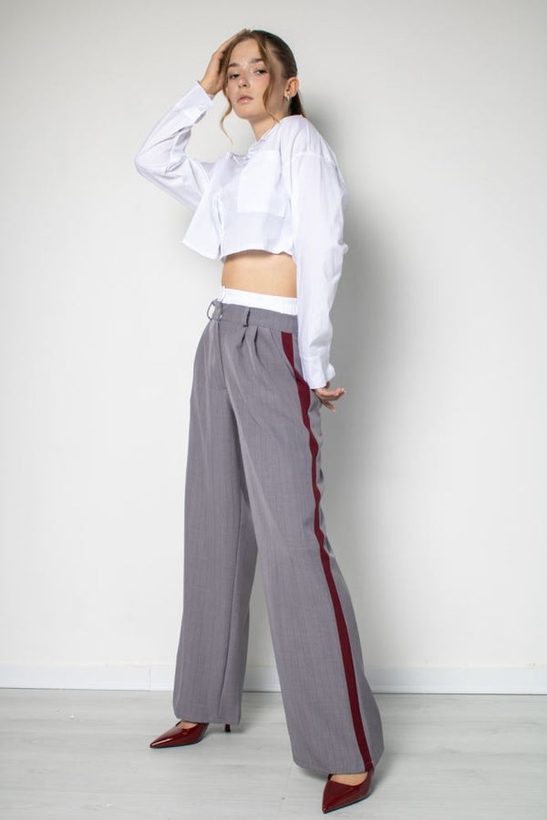 PANTALONE 142 IRIS - GRIGIO