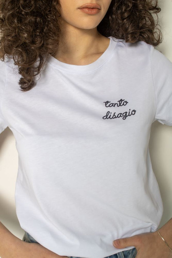 T-SHIRT MOOD TANTO - BIANCO