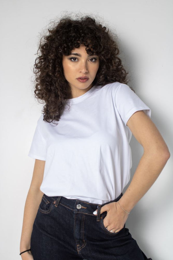 T-SHIRT BASIC - BIANCO