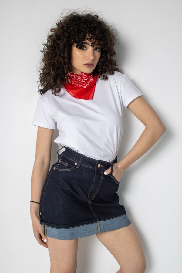 T-SHIRT FOULARD
