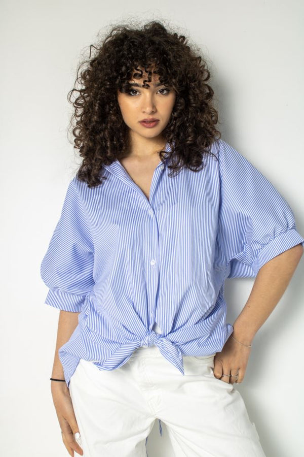 CAMICIA 463 IRIS - CELESTE