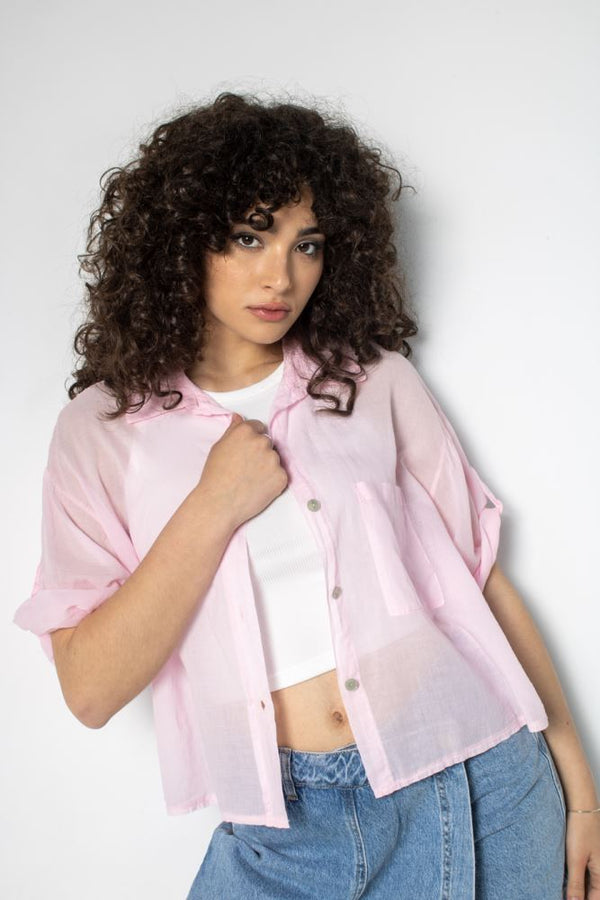 CAMICIA 545 IRIS - ROSA