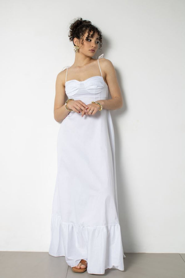 VESTITO CAPRI  - BIANCO