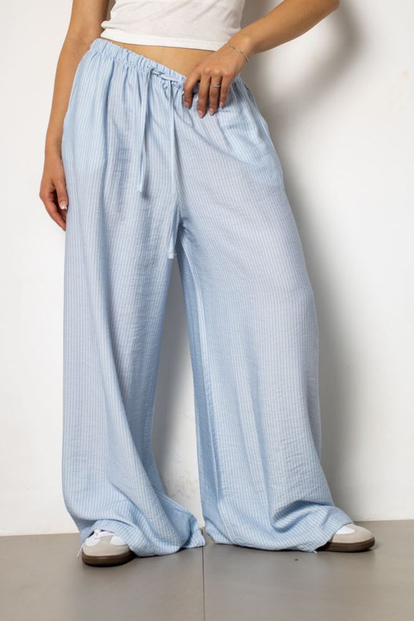 PANTALONE 947 IRIS - CELESTE