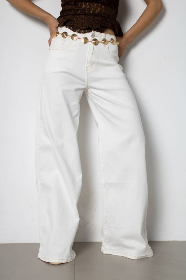 JEANS 1050 IRIS - BIANCO