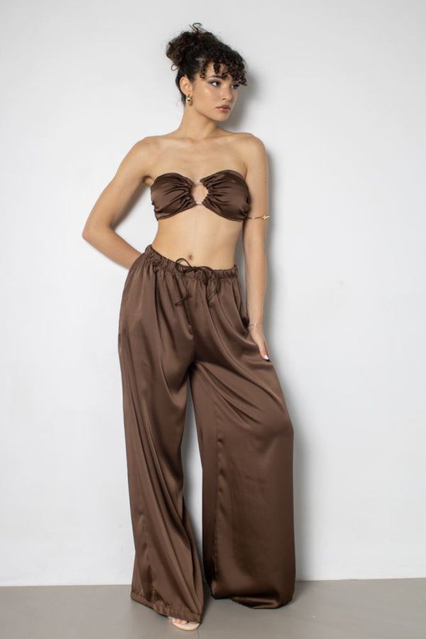 COORD SET 1043 IRIS - MARRONE