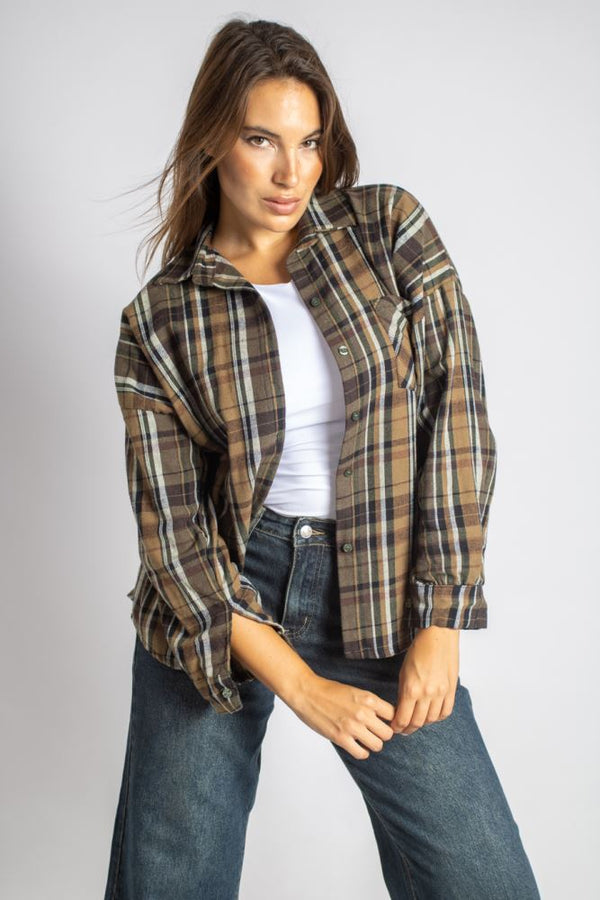 CAMICIA 033 IRIS - VERDE