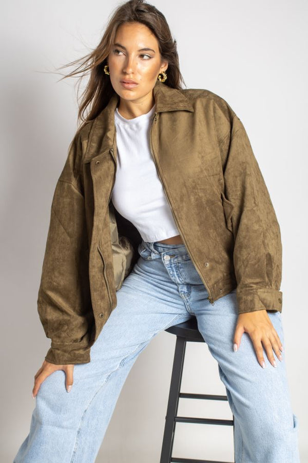 BOMBER 039 IRIS - KAKI