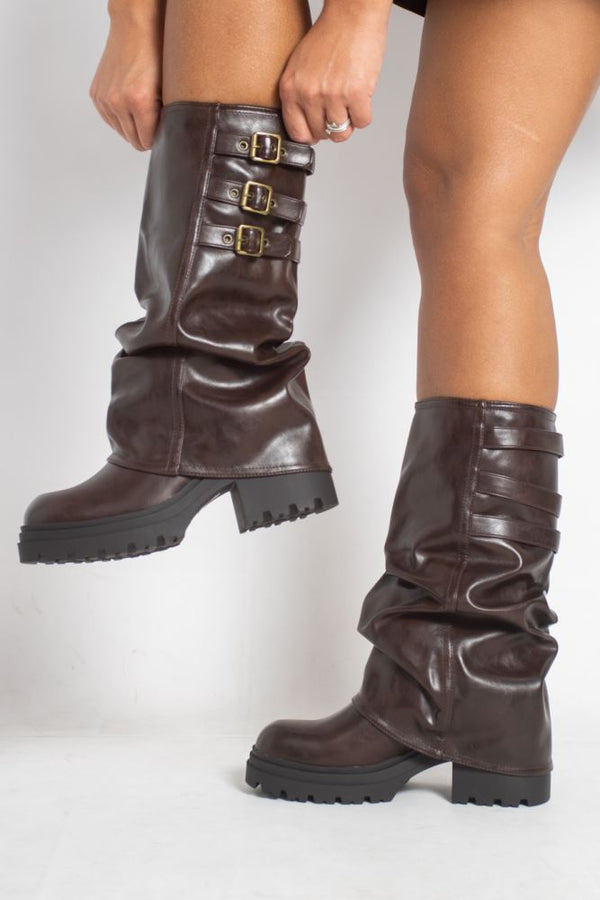 BIKERS IRIS - MARRONE