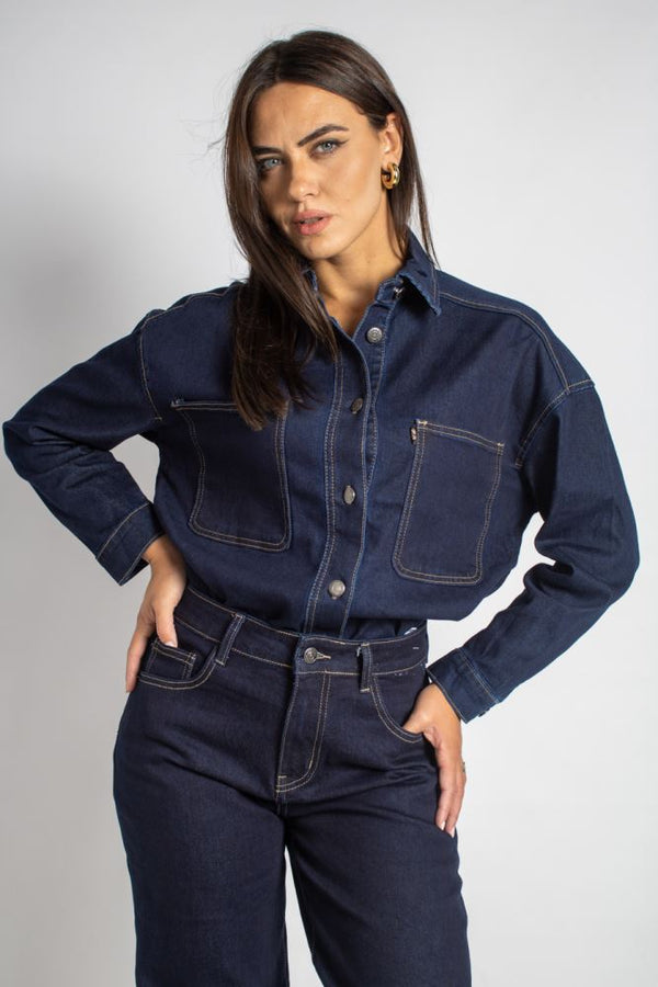 CAMICIA 126 IRIS - JEANS