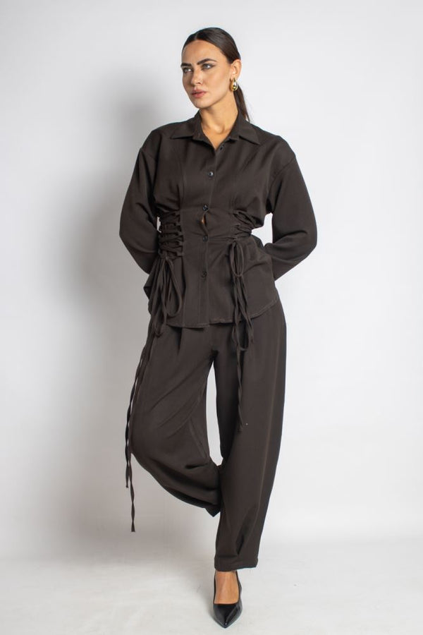 COMPLETO 275 IRIS - MARRONE