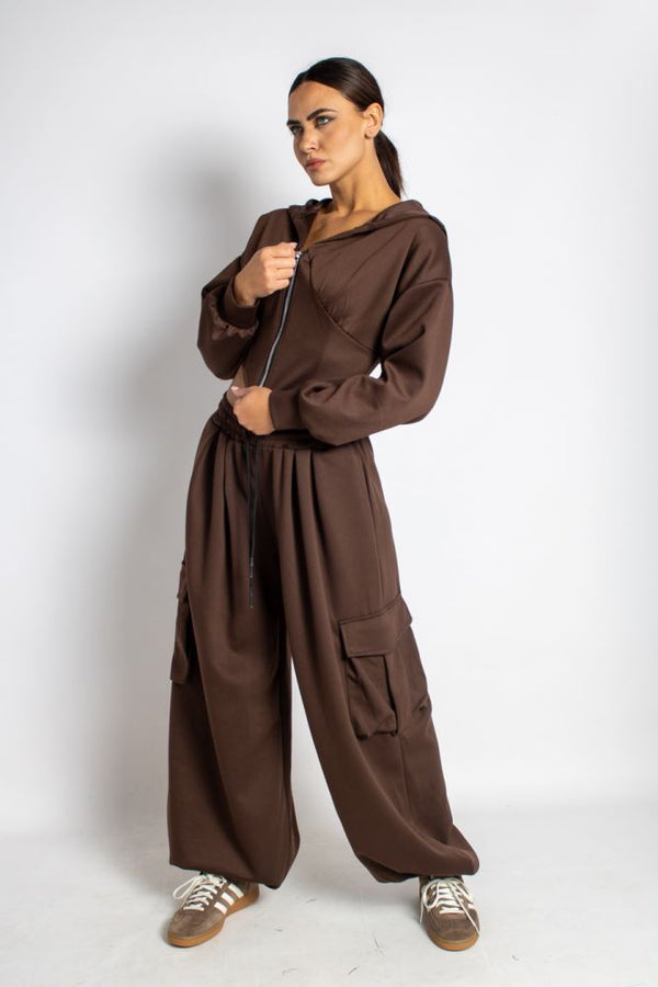 COMPLETO 278 IRIS - MARRONE