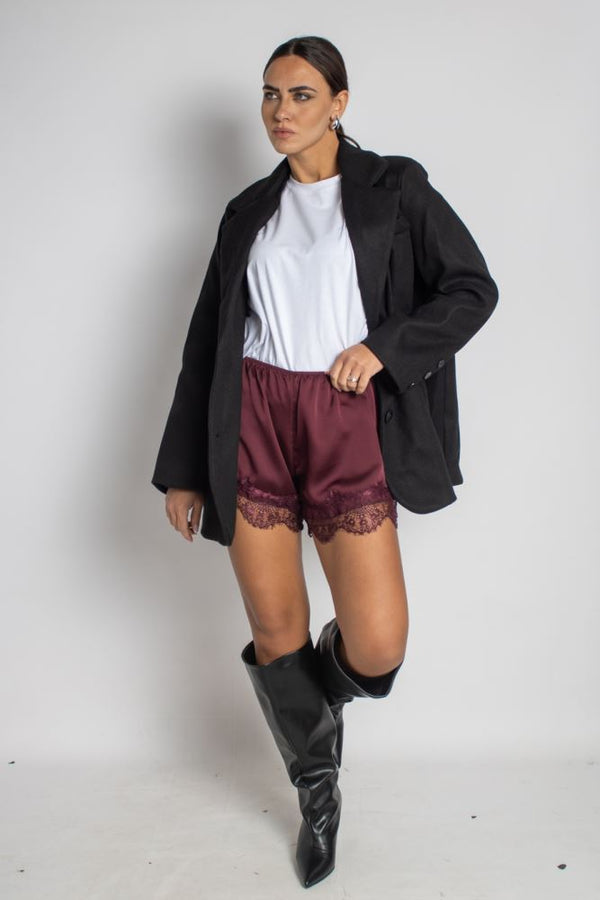 SHORTS 290 IRIS - WINE