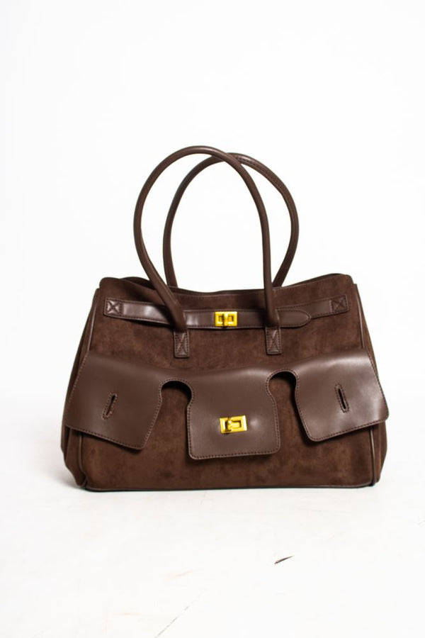 BORSE 297 IRIS - MARRONE