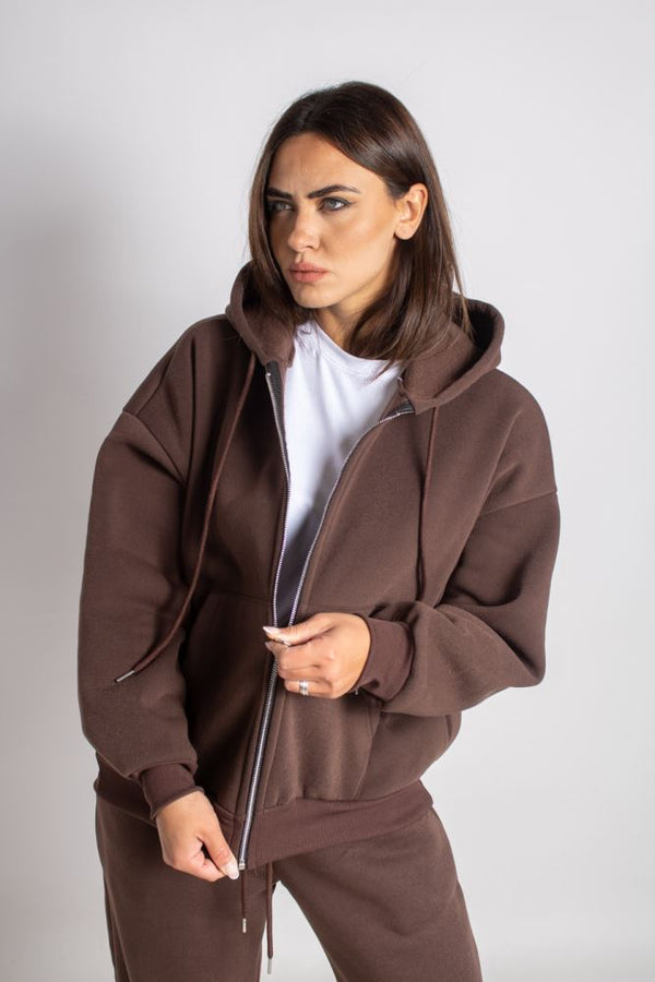 FELPA 345 IRIS - MARRONE