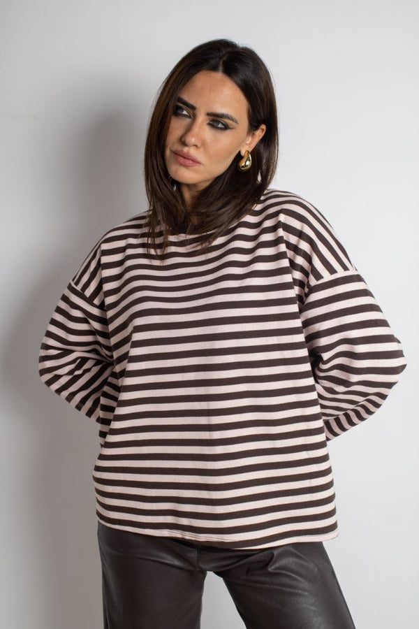 LONG SLEEVE  - MARRONE