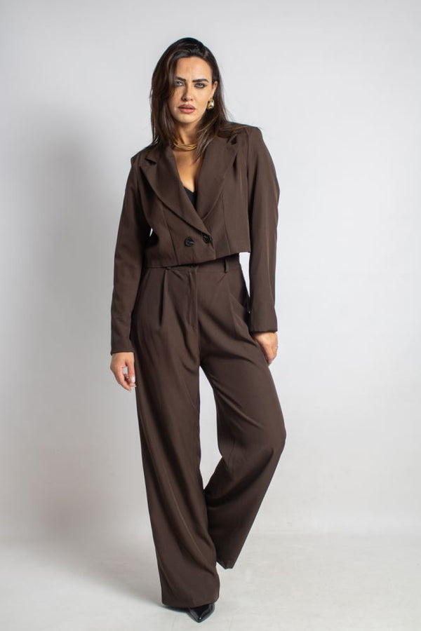 COMPLETO 453 IRIS - MARRONE