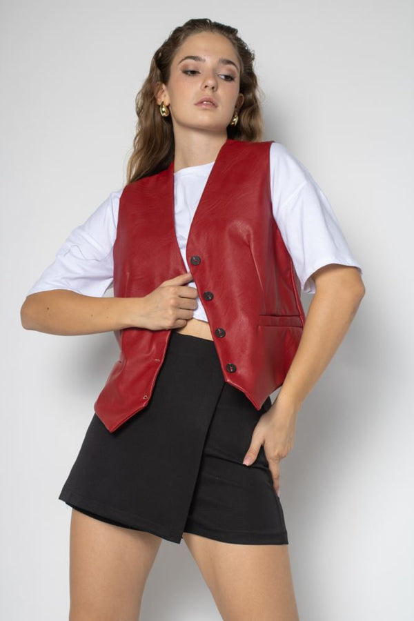 GILET 246 IRIS - WINE