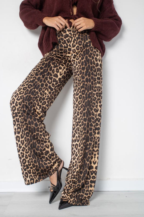 PANTALONE 274 IRIS - LEOPARDATO